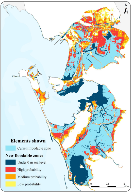 Mapa Proyección RCP 8.5 Año 2100