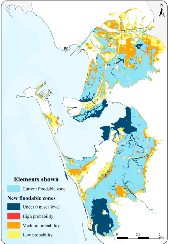 Mapa Proyección RCP 8.5 Año 2050